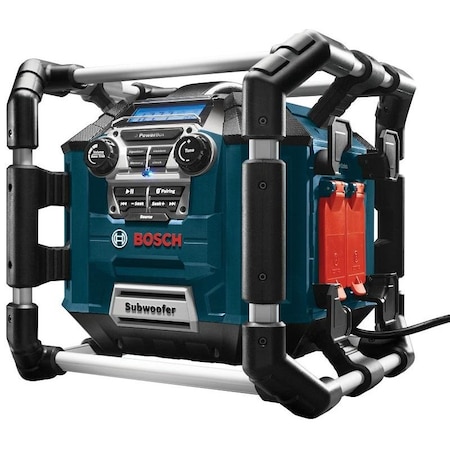 Bosch Power Box Jobsite Radio with Bluetooth, Battery Included, 18 V, 30Channel PB360C